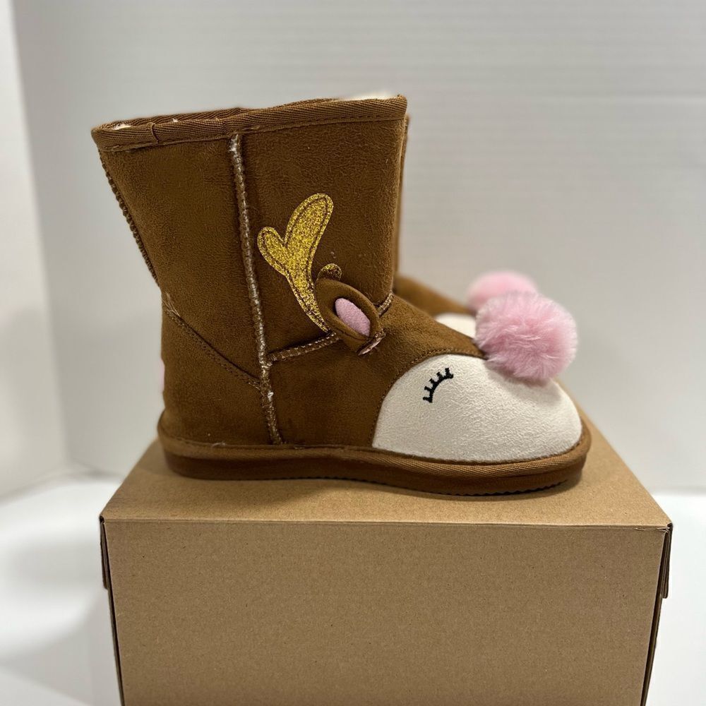 Apres by Lamo Kids Boots sz 13 Youth Reindeer NEW #E672​​​ - Picture 3 of 7